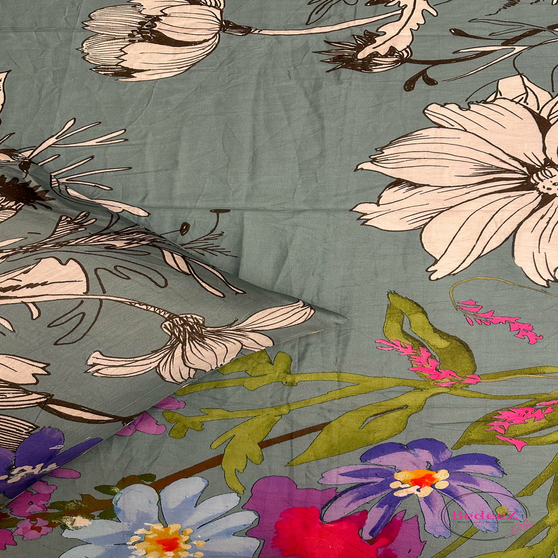 Garden Bloom Single-Bed Bedsheet1.0