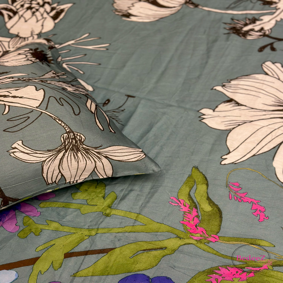 Garden Bloom Single-Bed Bedsheet2.0