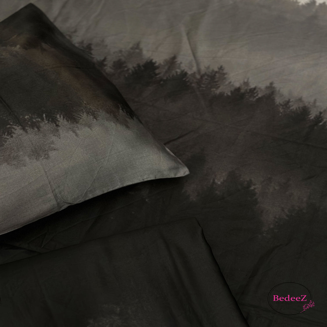 Misty Forest Single-Bed Bedsheet2.0